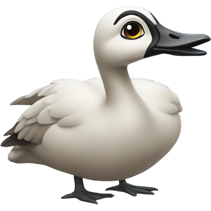 Silly goose with an F150 emoji