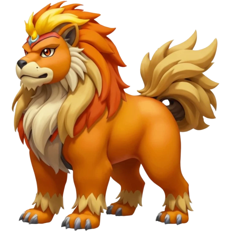 Entei-Pokémon (full body) emoji