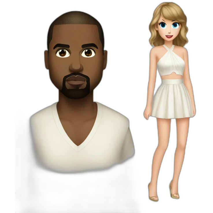kanye grammys taylor swift emoji