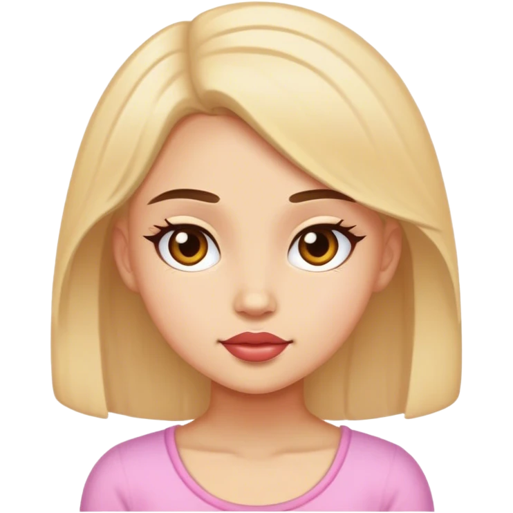 Girly girl emoji
