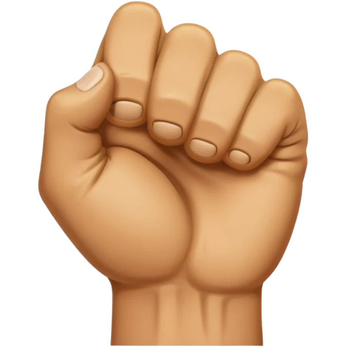 closed fist emoji
