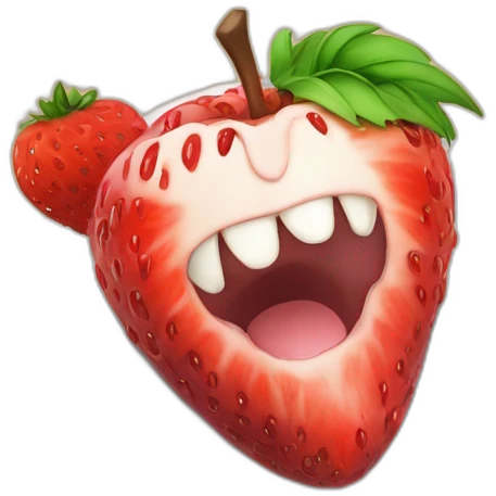 L death note mange un fraisier japonais  emoji