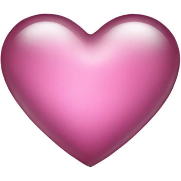 transparent heart emoji