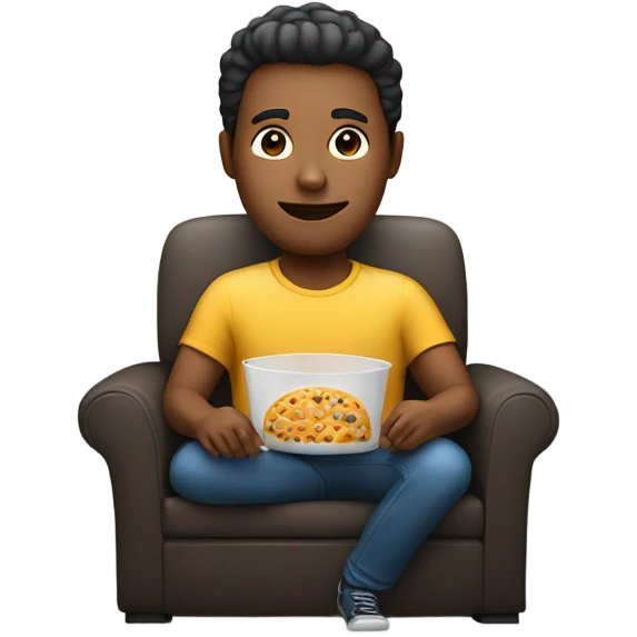 Watching TV emoji