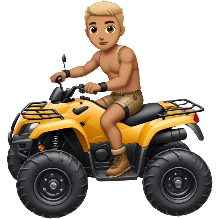 bad boy on atv emoji