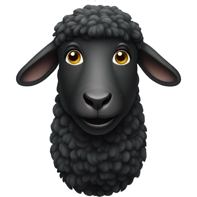 black sheep  emoji