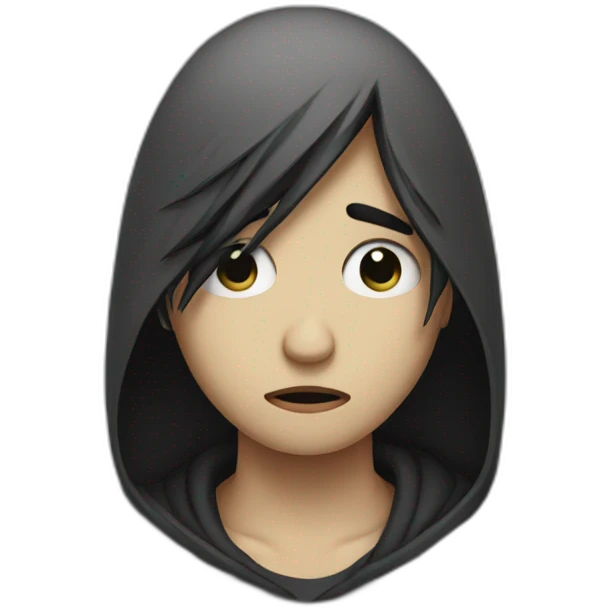 Depressed Emo emoji