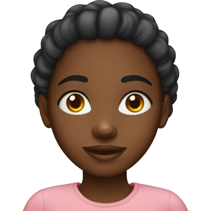 Black girl emoji