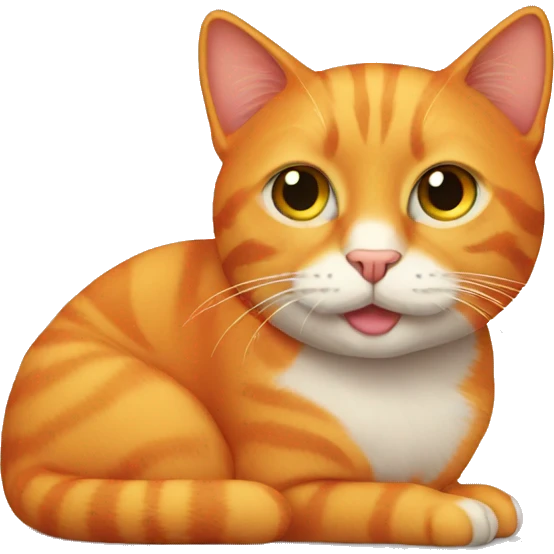 orange cat emoji