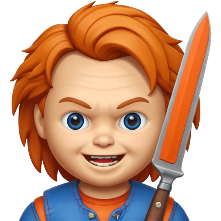 Un emojin de chuky emoji