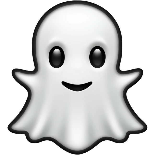 Snapchat logo actuel emoji