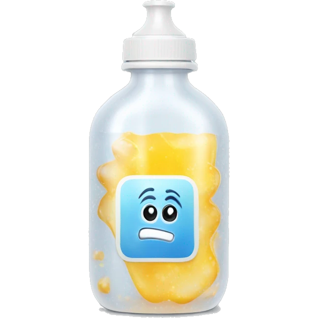 gel bottle with label that says "chilly" emoji