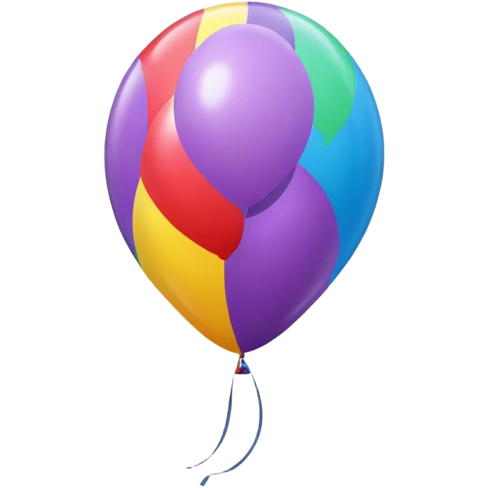 Giant balloon emoji