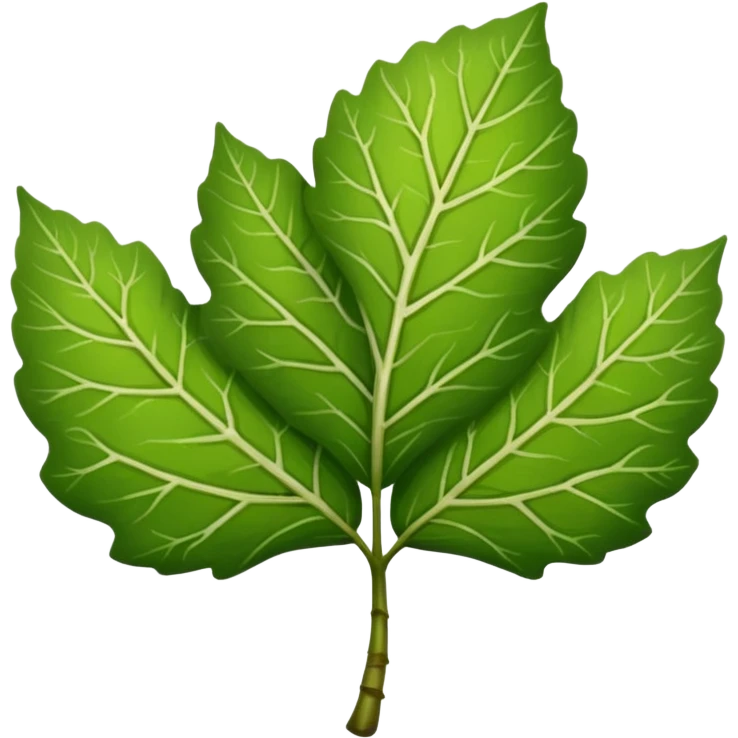 linden tree leaf emoji