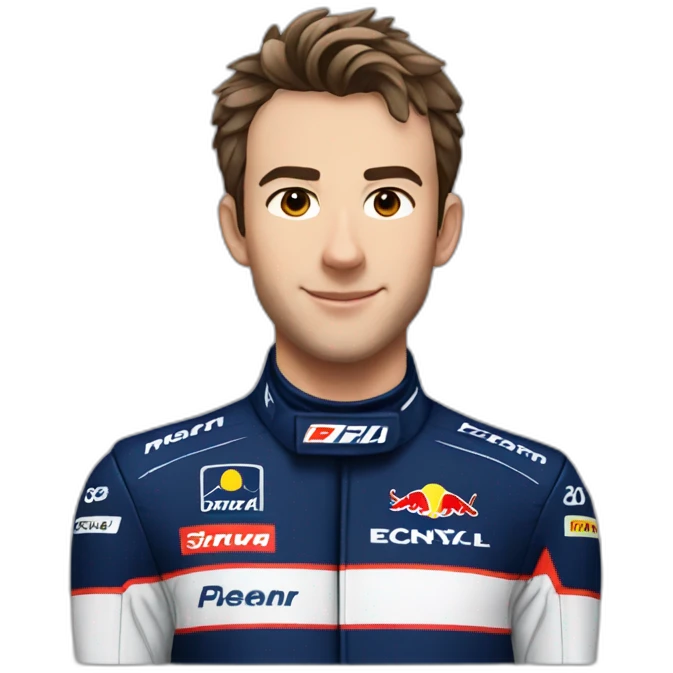 Pierre gasly f1 alpine driver emoji
