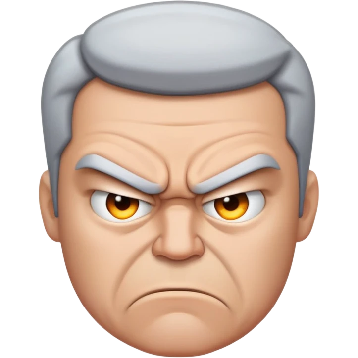 Bizou facher emoji