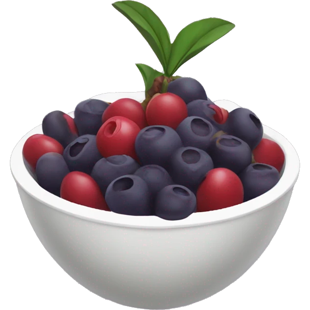 açaí bowl emoji