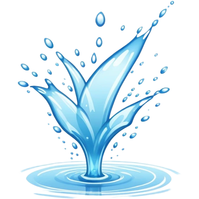 water splash emoji