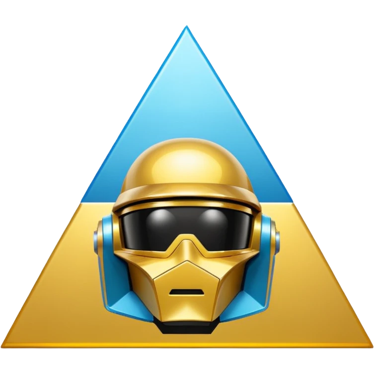 Daft punk pyramid emoji