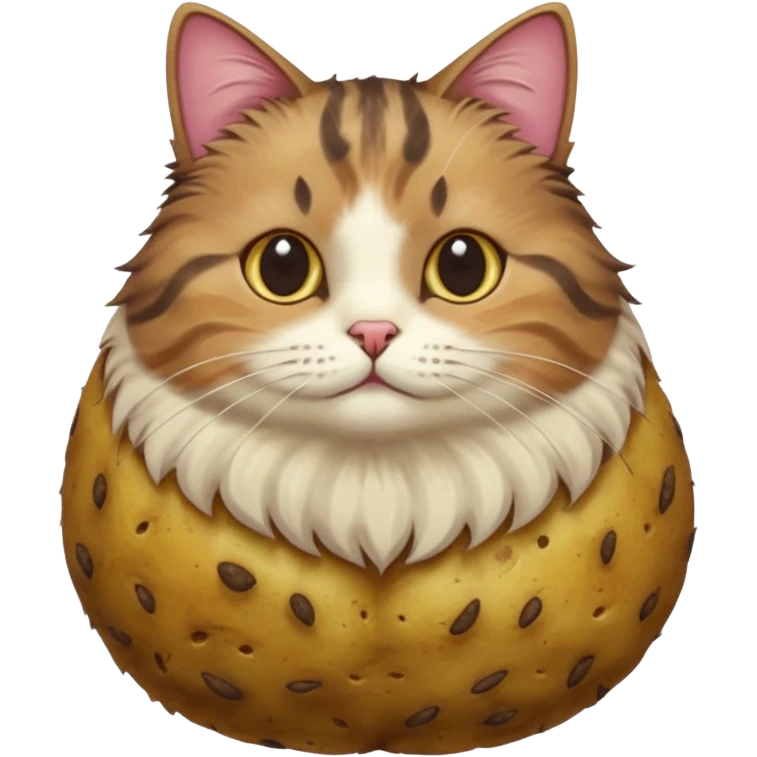 cat as a porato emoji