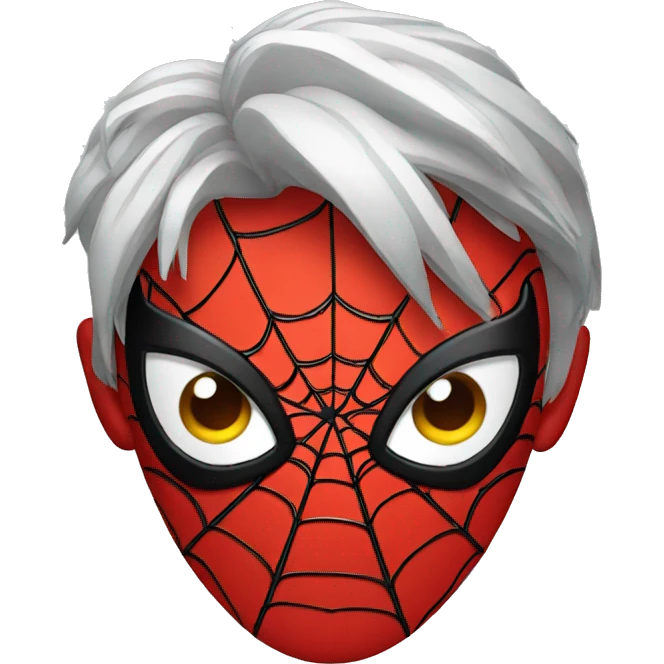 Spider man head emoji