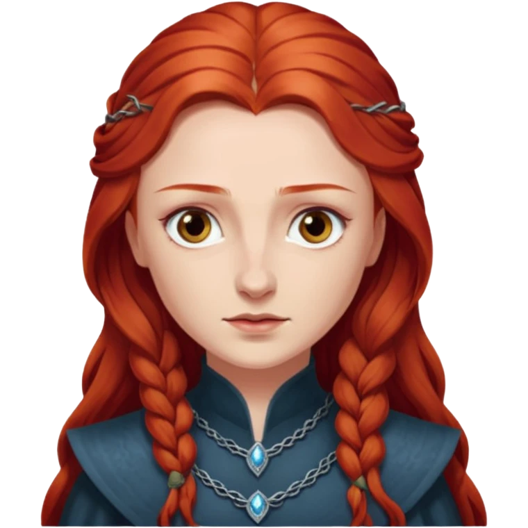 sansa stark

 from Games of throne character face only front face emoji