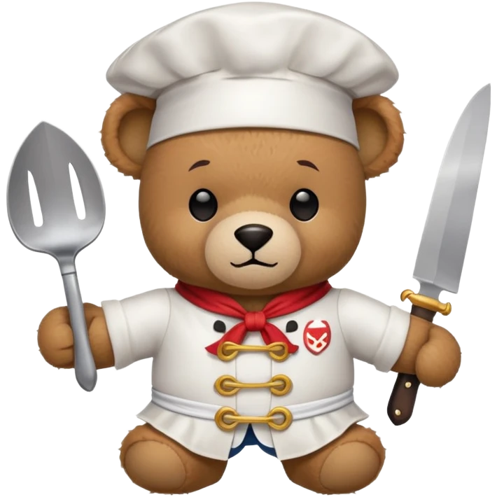 teddy bear with different costumes emoji