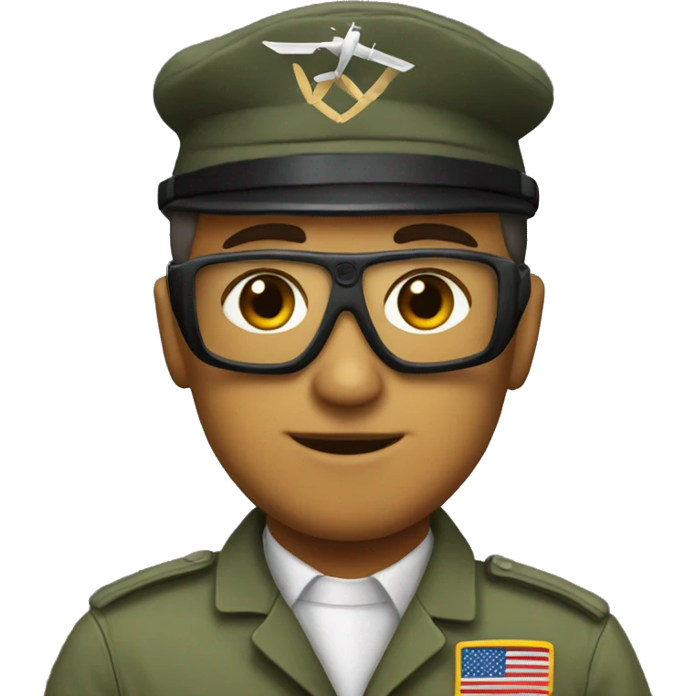 Army pilot emoji