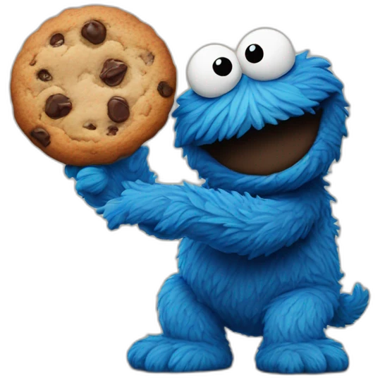 Cookie Monster emoji