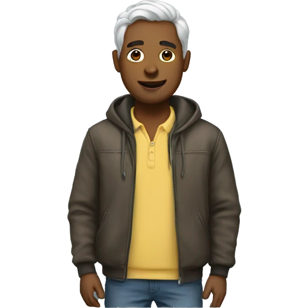 Human with clothes emoji