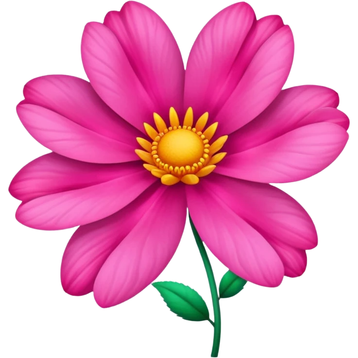 amean  flower with a personality  emoji