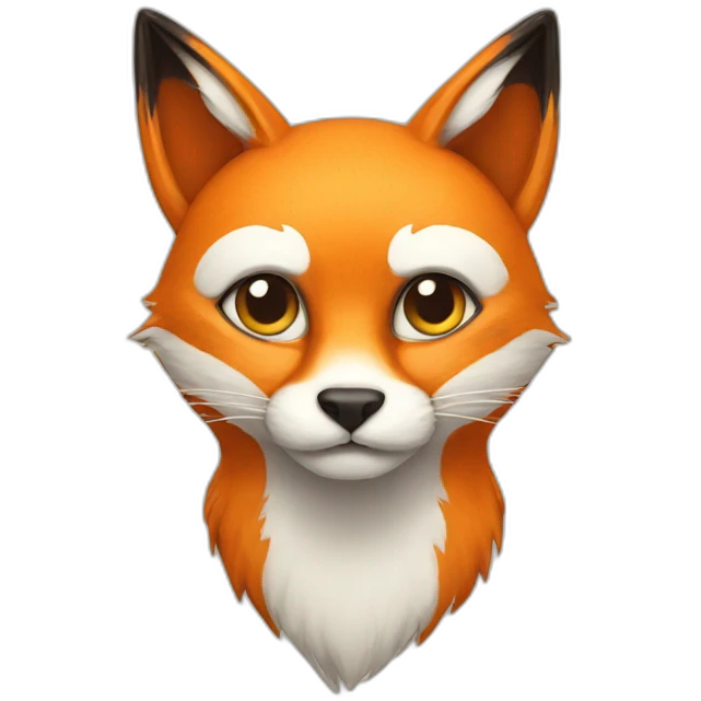 cat hung fox emoji