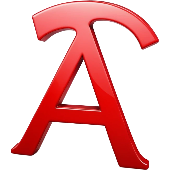 Letter A emoji