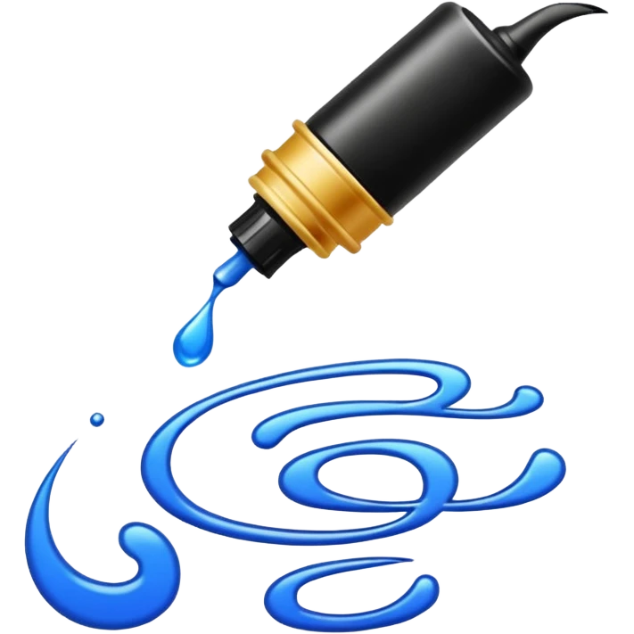 calligraphy ink emoji