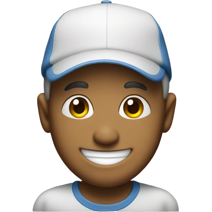 smiling face with cap  emoji