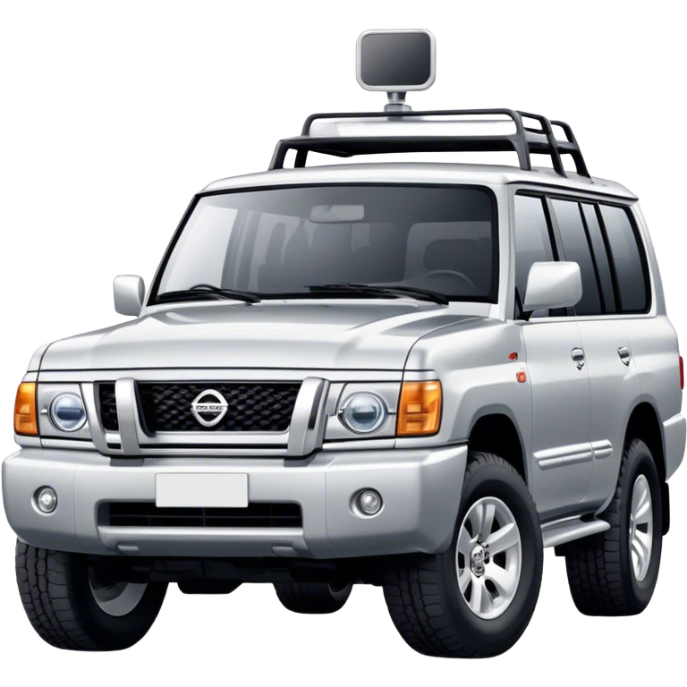 Nissan Patrol - Nissan (Model Year: 2022) (Iconic colour: Silver) emoji