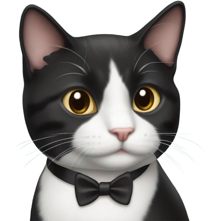 tuxedo cat replacement for cat emojis emoji