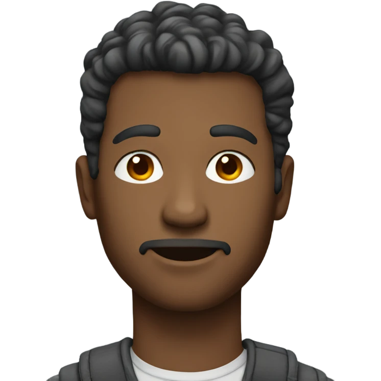 casual male style portrait emoji