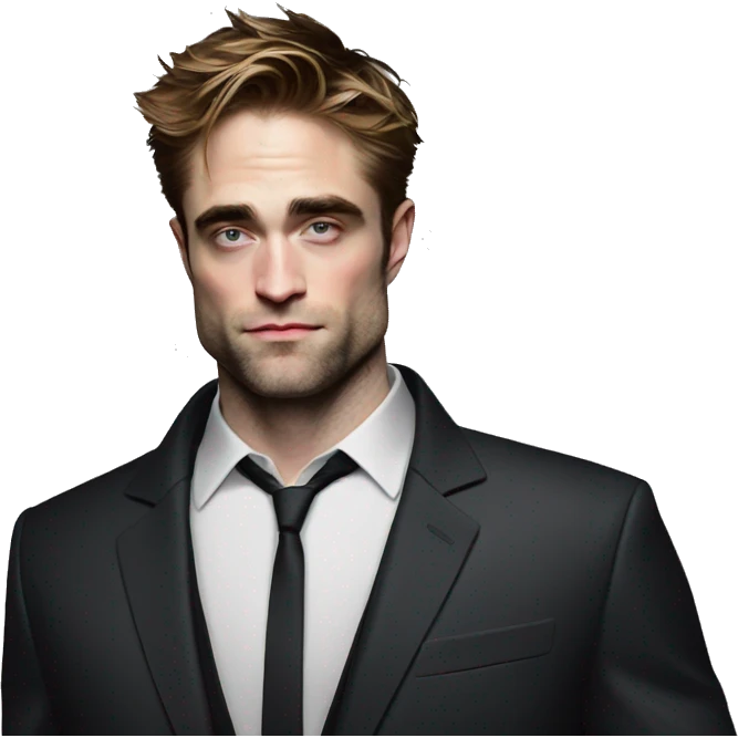 Robert Pattinson in Batman suit emoji