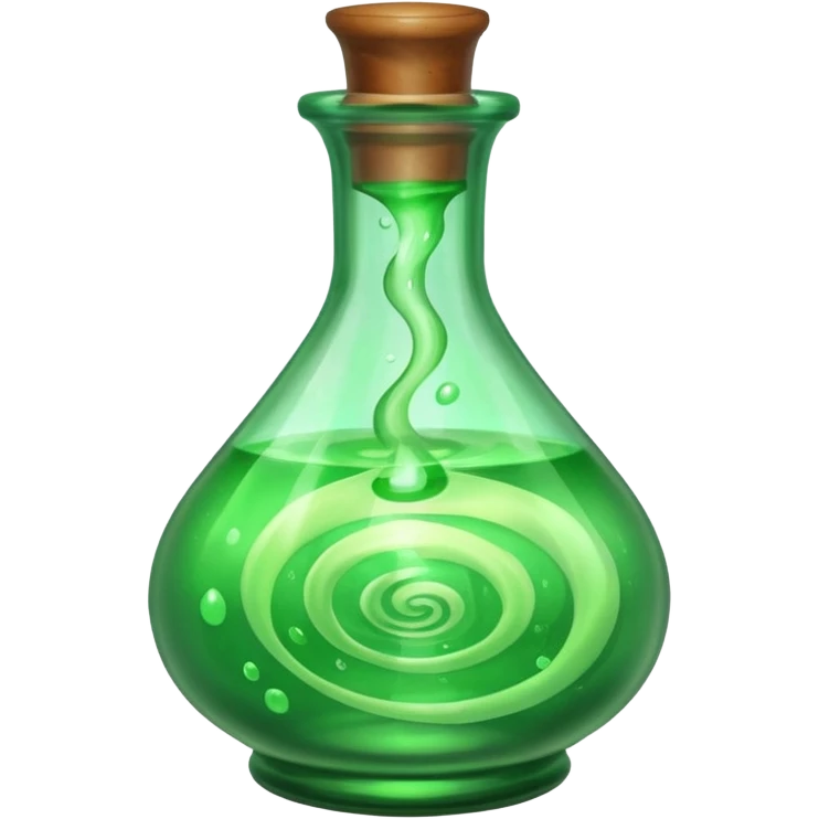 potion in a glass bottle  emoji