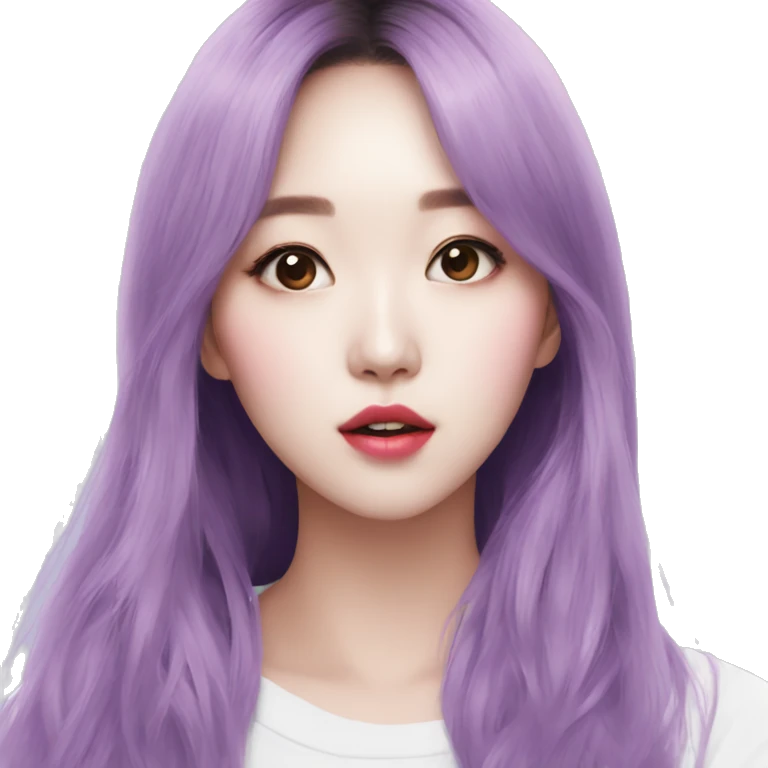 park jieun purple kiss emoji