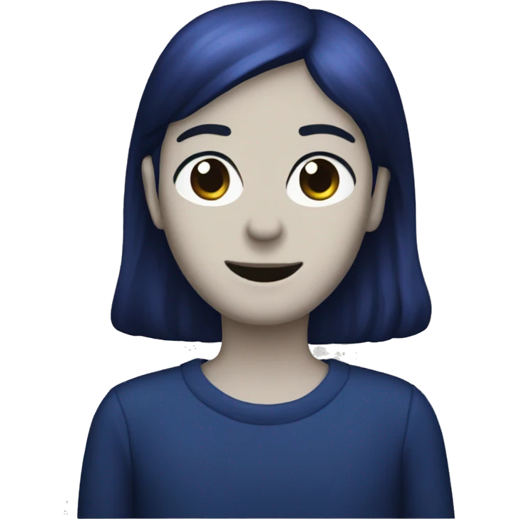 dark blue instax  emoji