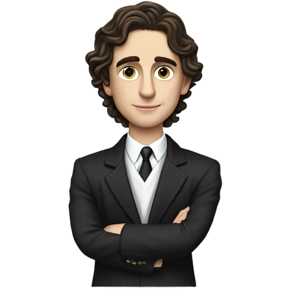 Timothee chalamet lawyer with a durag emoji