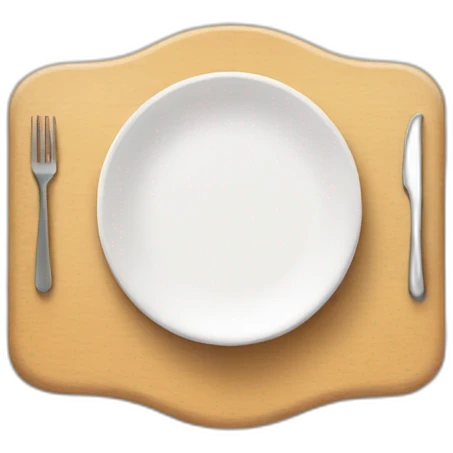 Dinning app logo  emoji