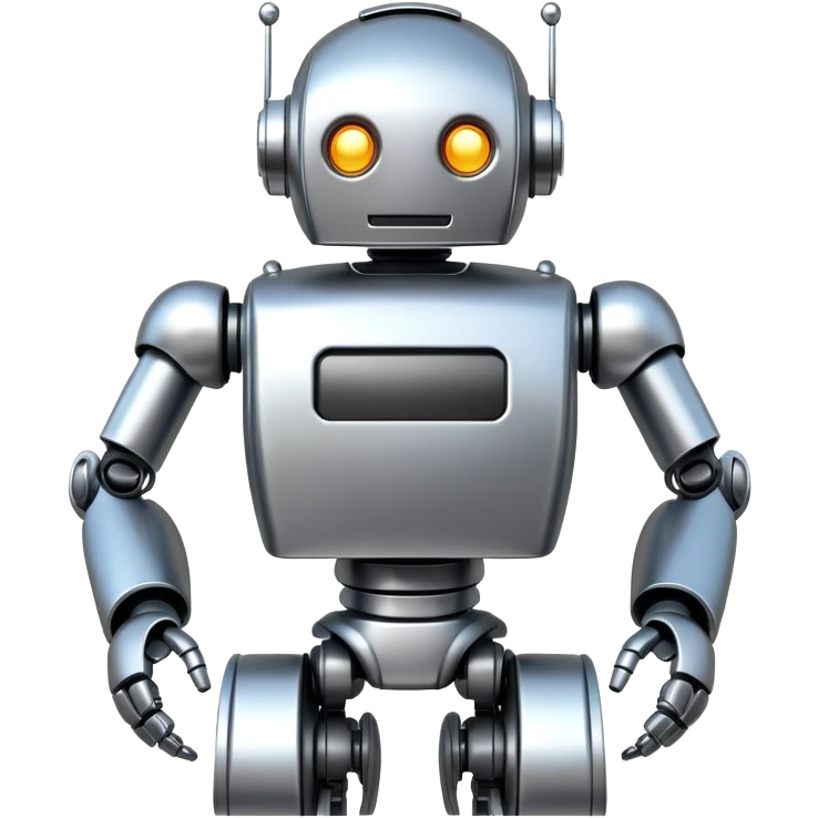 classic robot emoji