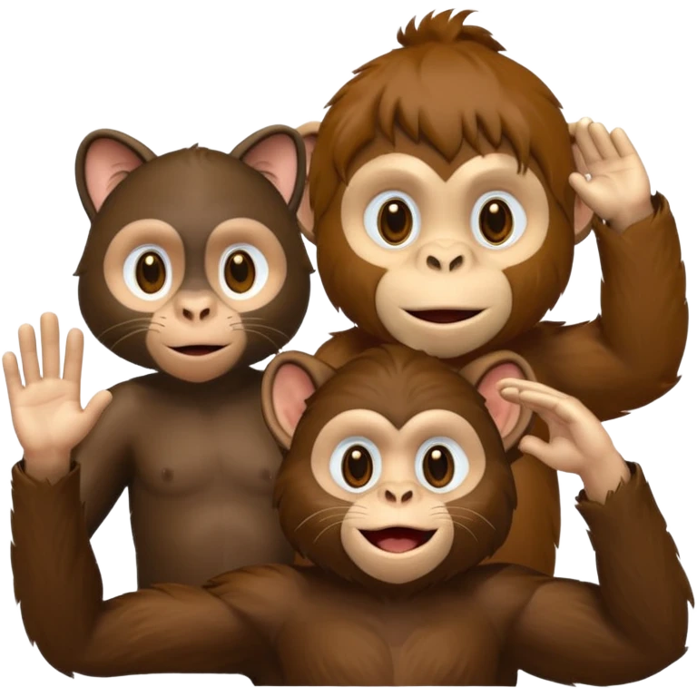 🦍🐒🐵🐱🫡 emoji