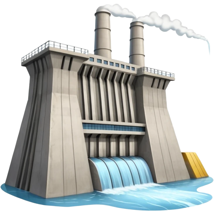 hydroelectric power station emoji