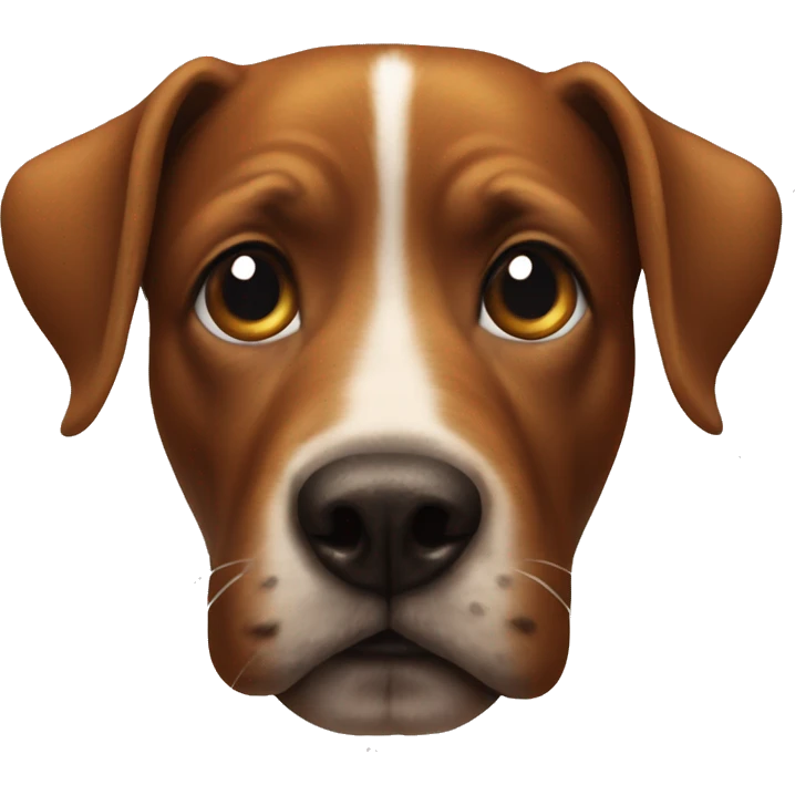 Dog with poop on head emoji