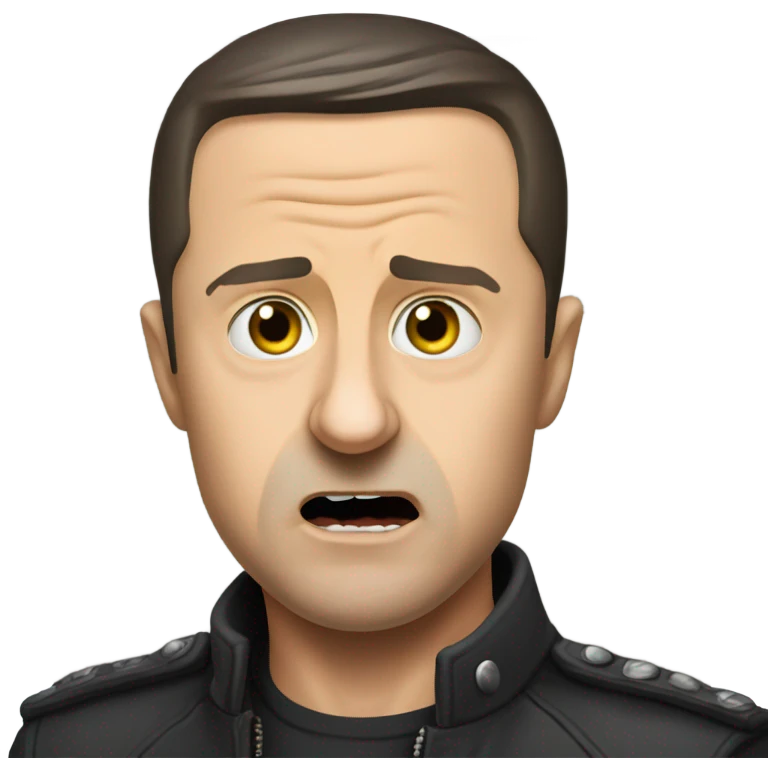 vladimir zelensky angry emoji