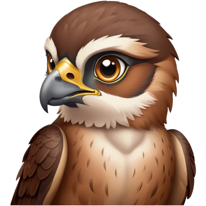 cute falcon emoji